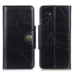 Handytasche Stand Schutzhülle Flip Leder Hülle M12L für Samsung Galaxy A04s Schwarz