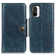 Handytasche Stand Schutzhülle Flip Leder Hülle M12L für Xiaomi Mi 11X Pro 5G Blau