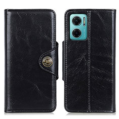 Handytasche Stand Schutzhülle Flip Leder Hülle M12L für Xiaomi Redmi 10 Prime Plus 5G Schwarz