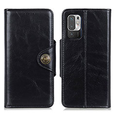 Handytasche Stand Schutzhülle Flip Leder Hülle M12L für Xiaomi Redmi Note 11 SE 5G Schwarz