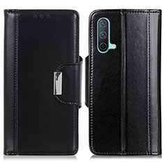 Handytasche Stand Schutzhülle Flip Leder Hülle M13L für OnePlus Nord CE 5G Schwarz