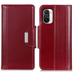 Handytasche Stand Schutzhülle Flip Leder Hülle M13L für Xiaomi Mi 11i 5G Rot