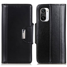 Handytasche Stand Schutzhülle Flip Leder Hülle M13L für Xiaomi Redmi K40 5G Schwarz