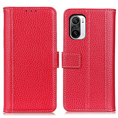 Handytasche Stand Schutzhülle Flip Leder Hülle M14L für Xiaomi Mi 11X 5G Rot