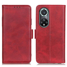 Handytasche Stand Schutzhülle Flip Leder Hülle M15L für Huawei Honor 50 Pro 5G Rot