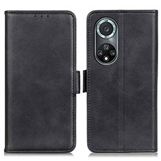 Handytasche Stand Schutzhülle Flip Leder Hülle M15L für Huawei Honor 50 Pro 5G Schwarz