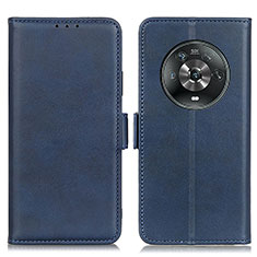 Handytasche Stand Schutzhülle Flip Leder Hülle M15L für Huawei Honor Magic4 5G Blau