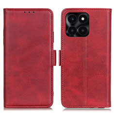 Handytasche Stand Schutzhülle Flip Leder Hülle M15L für Huawei Honor X6a Rot