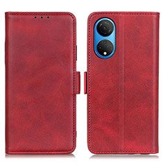 Handytasche Stand Schutzhülle Flip Leder Hülle M15L für Huawei Honor X7 Rot