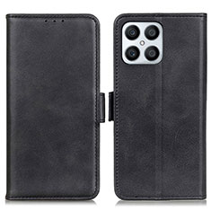 Handytasche Stand Schutzhülle Flip Leder Hülle M15L für Huawei Honor X8 4G Schwarz