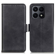 Handytasche Stand Schutzhülle Flip Leder Hülle M15L für Huawei Honor X8a 4G Schwarz