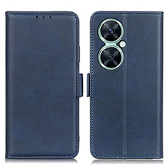 Handytasche Stand Schutzhülle Flip Leder Hülle M15L für Huawei Nova 11i Blau