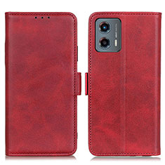 Handytasche Stand Schutzhülle Flip Leder Hülle M15L für Motorola Moto G 5G (2023) Rot