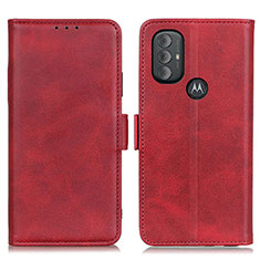 Handytasche Stand Schutzhülle Flip Leder Hülle M15L für Motorola Moto G Play (2023) Rot