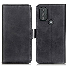 Handytasche Stand Schutzhülle Flip Leder Hülle M15L für Motorola Moto G Play (2023) Schwarz