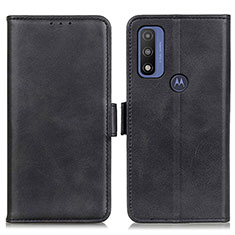 Handytasche Stand Schutzhülle Flip Leder Hülle M15L für Motorola Moto G Pure Schwarz