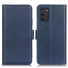 Handytasche Stand Schutzhülle Flip Leder Hülle M15L für Nokia G100 Blau