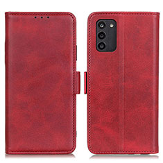 Handytasche Stand Schutzhülle Flip Leder Hülle M15L für Nokia G100 Rot