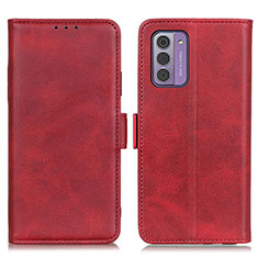 Handytasche Stand Schutzhülle Flip Leder Hülle M15L für Nokia G310 5G Rot