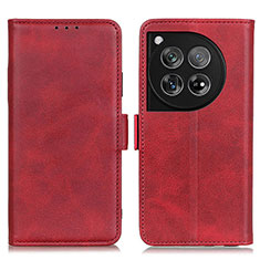 Handytasche Stand Schutzhülle Flip Leder Hülle M15L für OnePlus 12 5G Rot