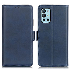 Handytasche Stand Schutzhülle Flip Leder Hülle M15L für OnePlus 9R 5G Blau