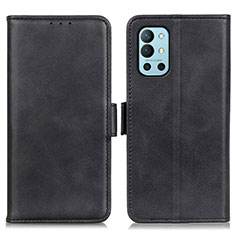 Handytasche Stand Schutzhülle Flip Leder Hülle M15L für OnePlus 9R 5G Schwarz