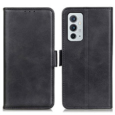 Handytasche Stand Schutzhülle Flip Leder Hülle M15L für OnePlus 9RT 5G Schwarz