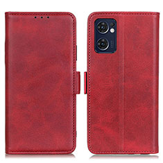 Handytasche Stand Schutzhülle Flip Leder Hülle M15L für OnePlus Nord CE 2 5G Rot