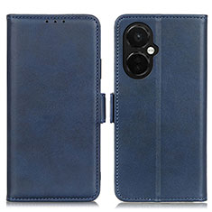 Handytasche Stand Schutzhülle Flip Leder Hülle M15L für OnePlus Nord CE 3 5G Blau