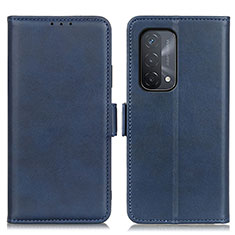 Handytasche Stand Schutzhülle Flip Leder Hülle M15L für OnePlus Nord N200 5G Blau