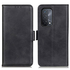 Handytasche Stand Schutzhülle Flip Leder Hülle M15L für OnePlus Nord N200 5G Schwarz