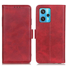 Handytasche Stand Schutzhülle Flip Leder Hülle M15L für Realme 9 5G Rot