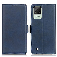 Handytasche Stand Schutzhülle Flip Leder Hülle M15L für Realme C11 (2021) Blau