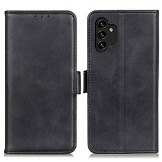 Handytasche Stand Schutzhülle Flip Leder Hülle M15L für Samsung Galaxy A04s Schwarz