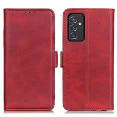 Handytasche Stand Schutzhülle Flip Leder Hülle M15L für Samsung Galaxy A15 4G Rot