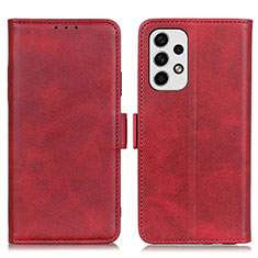 Handytasche Stand Schutzhülle Flip Leder Hülle M15L für Samsung Galaxy A23 4G Rot