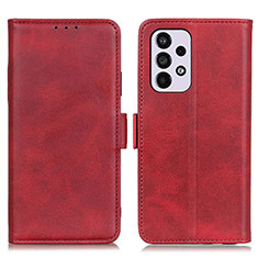 Handytasche Stand Schutzhülle Flip Leder Hülle M15L für Samsung Galaxy A33 5G Rot