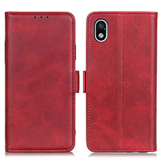 Handytasche Stand Schutzhülle Flip Leder Hülle M15L für Sony Xperia Ace III Rot