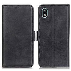 Handytasche Stand Schutzhülle Flip Leder Hülle M15L für Sony Xperia Ace III SO-53C Schwarz