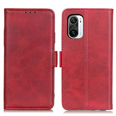 Handytasche Stand Schutzhülle Flip Leder Hülle M15L für Xiaomi Mi 11i 5G Rot