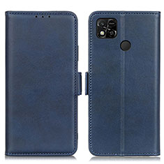 Handytasche Stand Schutzhülle Flip Leder Hülle M15L für Xiaomi POCO C3 Blau