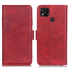 Handytasche Stand Schutzhülle Flip Leder Hülle M15L für Xiaomi Redmi 9 Activ Rot