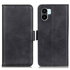 Handytasche Stand Schutzhülle Flip Leder Hülle M15L für Xiaomi Redmi A2 Plus Schwarz