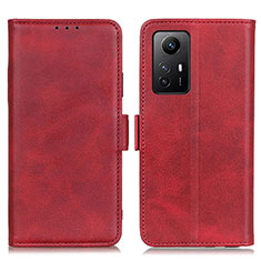 Handytasche Stand Schutzhülle Flip Leder Hülle M15L für Xiaomi Redmi Note 12S Rot