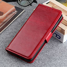 Handytasche Stand Schutzhülle Flip Leder Hülle ML7 für Huawei Honor X6a Rot