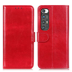 Handytasche Stand Schutzhülle Flip Leder Hülle ML7 für Xiaomi Mi 10S 5G Rot