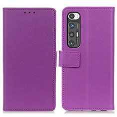 Handytasche Stand Schutzhülle Flip Leder Hülle ML8 für Xiaomi Mi 10S 5G Violett