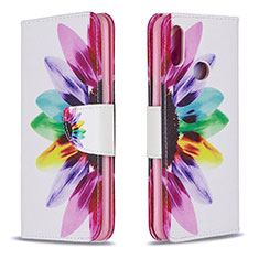 Handytasche Stand Schutzhülle Flip Leder Hülle Modisch Muster B01F für Samsung Galaxy A10s Plusfarbig