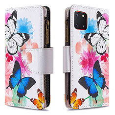 Handytasche Stand Schutzhülle Flip Leder Hülle Modisch Muster B04F für Samsung Galaxy M60s Bunt