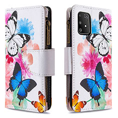 Handytasche Stand Schutzhülle Flip Leder Hülle Modisch Muster B04F für Samsung Galaxy S10 Lite Bunt